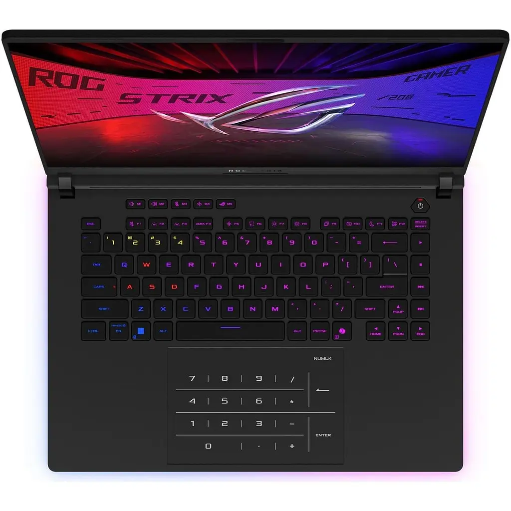 Ноутбук ASUS 16 ROG Strix SCAR G635LX-RW082X_2.5KM/U9-275HX/32GB/2TB/RTX 5090 24GB/W11P/Off Black (90NR0L81-M00350) - фото 4