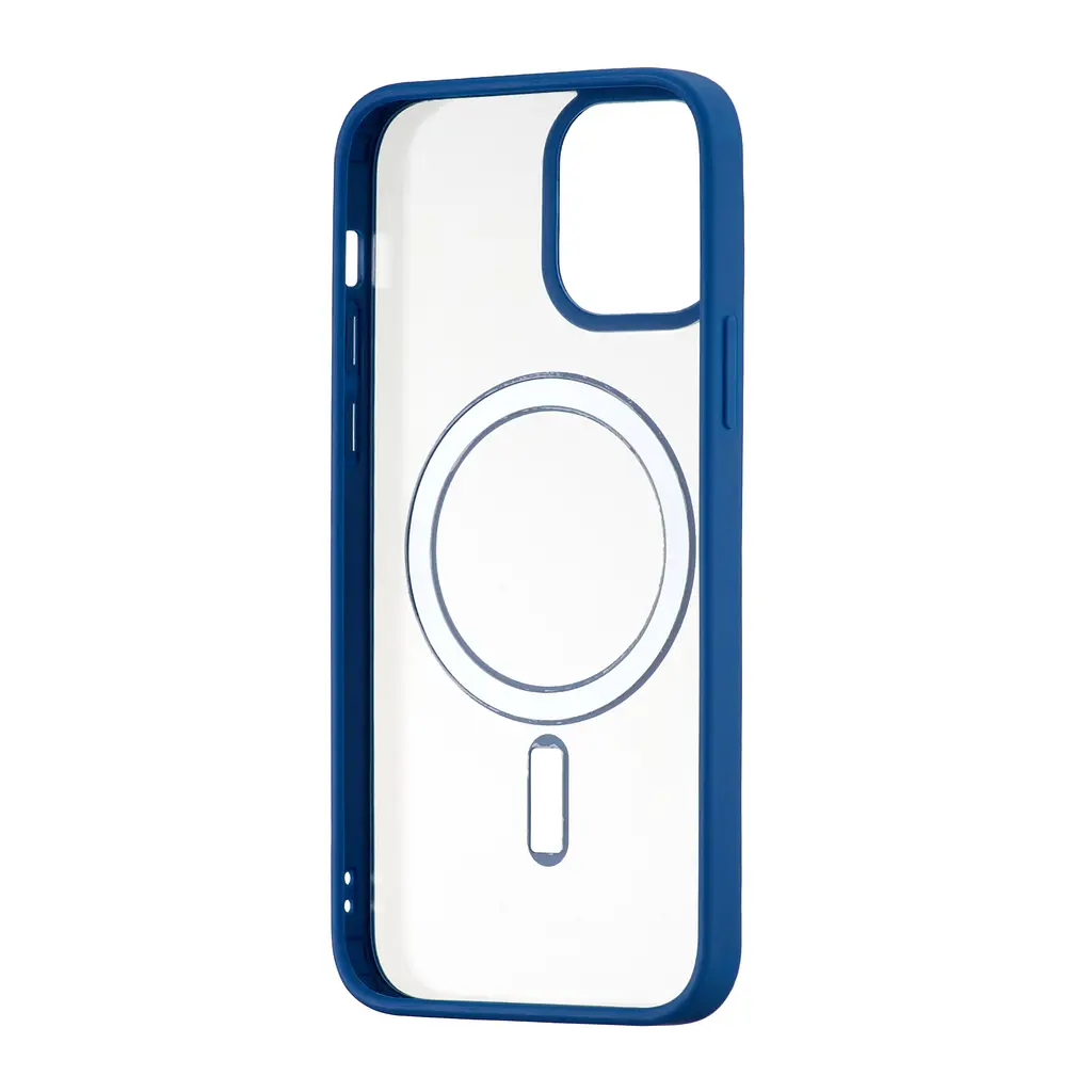 Чохол Color Edge with MagSafe iPhone 12 Pro Max Navy Blue - фото 3