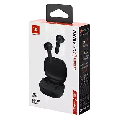 Навушники JBL Wave Flex TWS Black (JBLWFLEXBLK) - фото 10