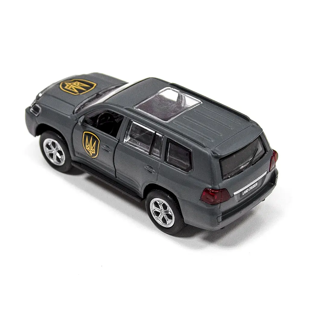 Автомодель TechnoDrive Шеврони Героїв Toyota Land Cruiser Рубіж (KM6010) - фото 8