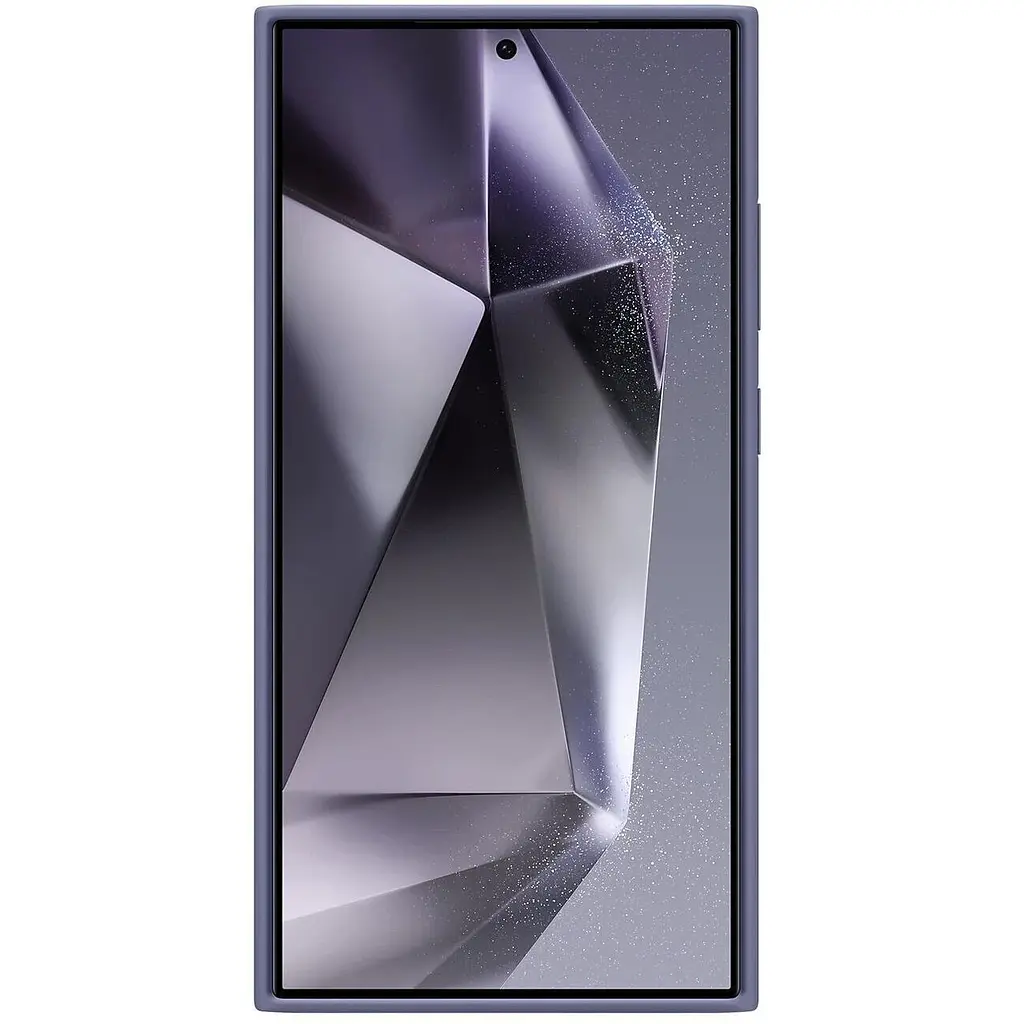 Оригінальний силіконовий чохол Silicone Case для Samsung Galaxy S24 Ultra (S928) Violet EF-PS928TVEGWW - фото 3