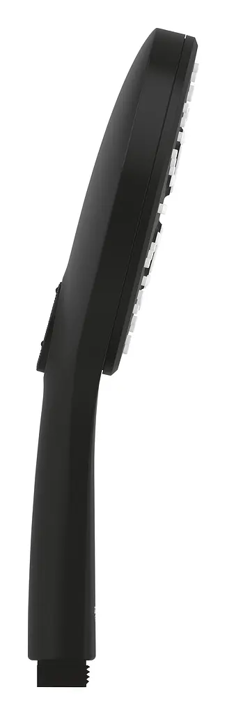 Ручний душ 3 режими струменя Grohe Rainshower Smartactive 130 22127KF0, Чорний матовий - фото 2