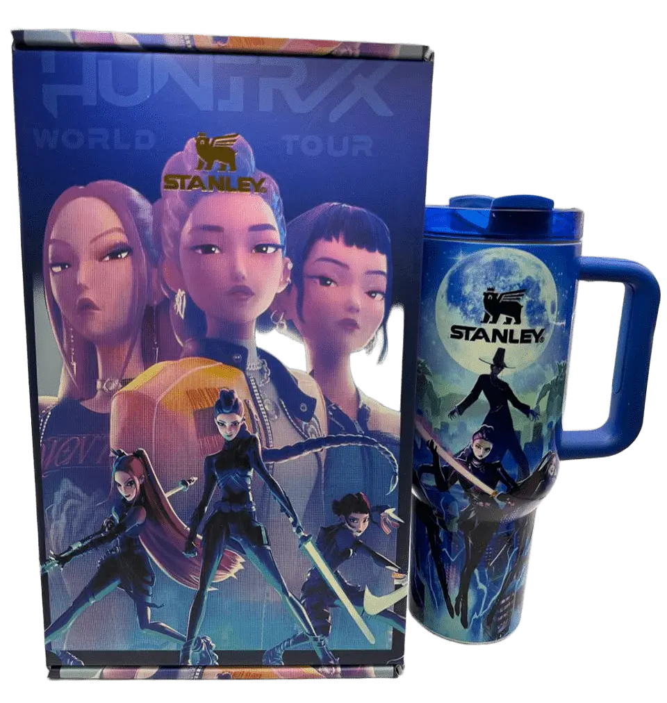 Термос термочашка Stanley Quencher H2.0 Tumbler Світиться у темряві 1,18 л Huntr/X World Tour Edition KT7001987 - фото 10