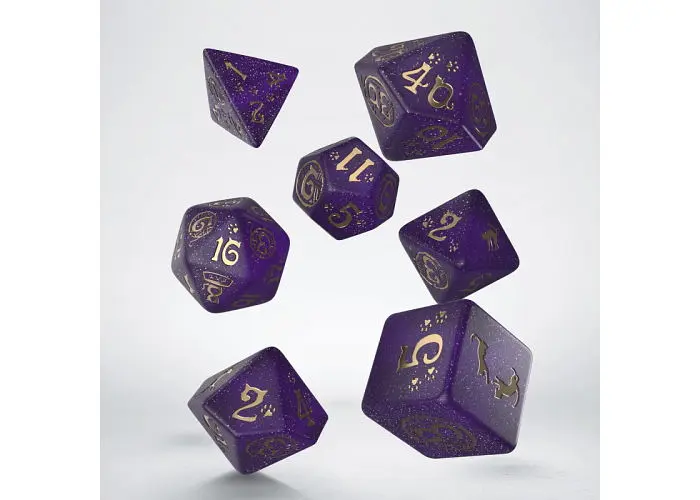 Набір кубиків Cats Dice Set: Purrito , 7 шт. (SCAT01) - фото 3