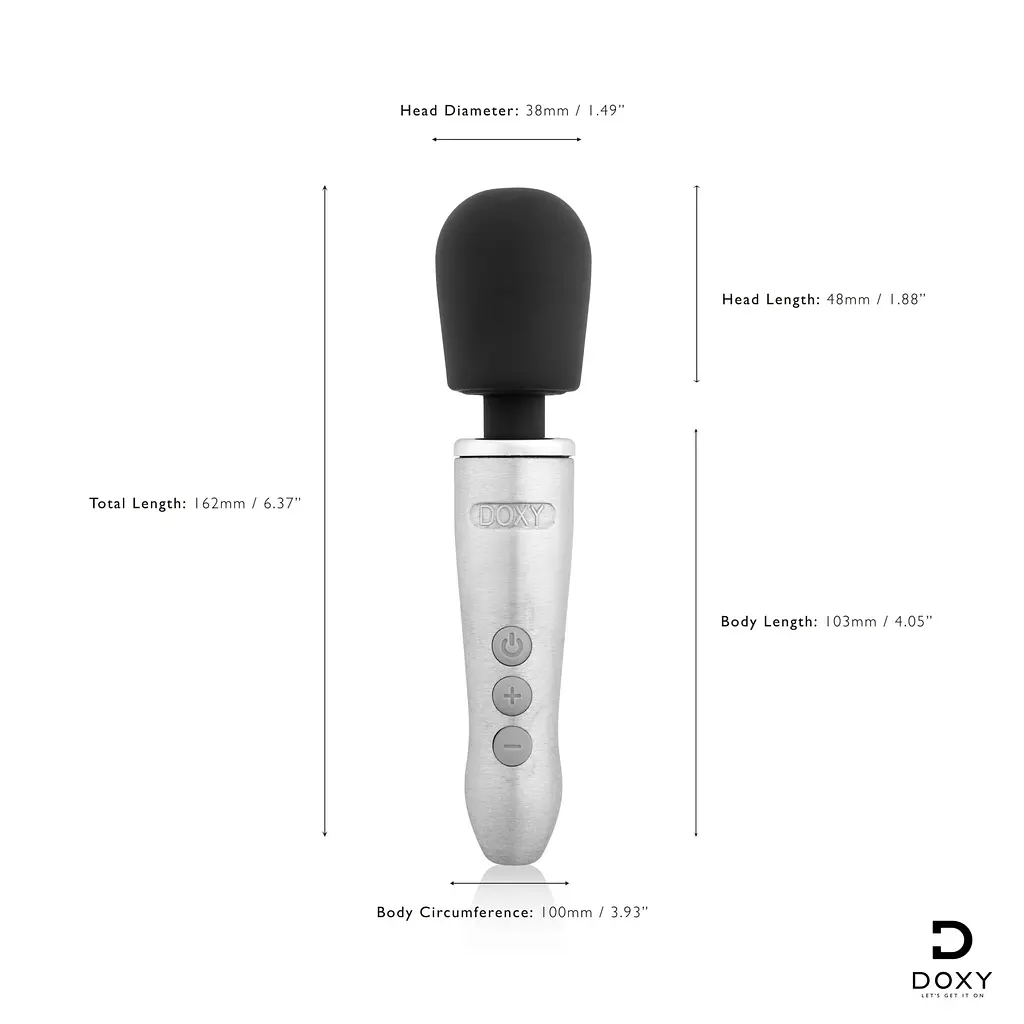 Вібромасажер DOXY Go, компактний, перезаряджуваний, водостійкий, 6 режимів - фото 4