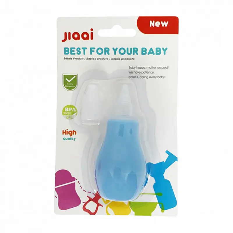 Аспиратор назальный "Груша" Mega Zayka MGZ-0727(Blue) синий - фото 2