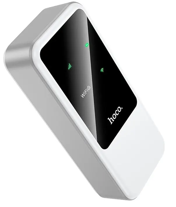 Портативный 4G роутер Hoco HI42 Wi-Fi 6 8 часов автономной работы SIM-карта - фото 4