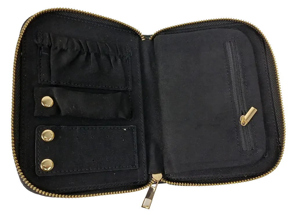 Органайзер для прикрас футляр Travel Jewelry Case Чорний - фото 5