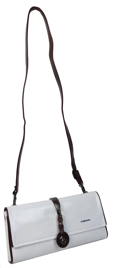 Жіночий шкіряний клатч Giorgio Ferretti 31,5х15,5х4 см 000221785 - фото 6