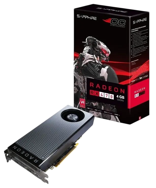 Відеокарта AMD Radeon RX 470 4GB Sapphire (11256-00) Б/В