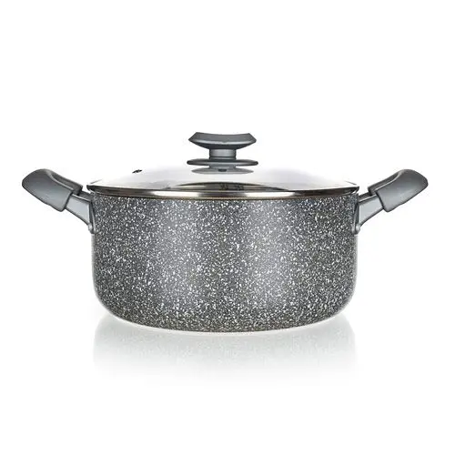 Каструля з кришкою Banquet Granite PR, 2,3 л - фото 2