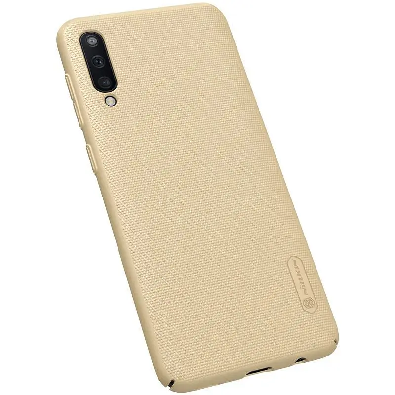 Чохол-накладка Nillkin Super Frosted Shield Samsung Galaxy A50 A505 Gold - фото 3