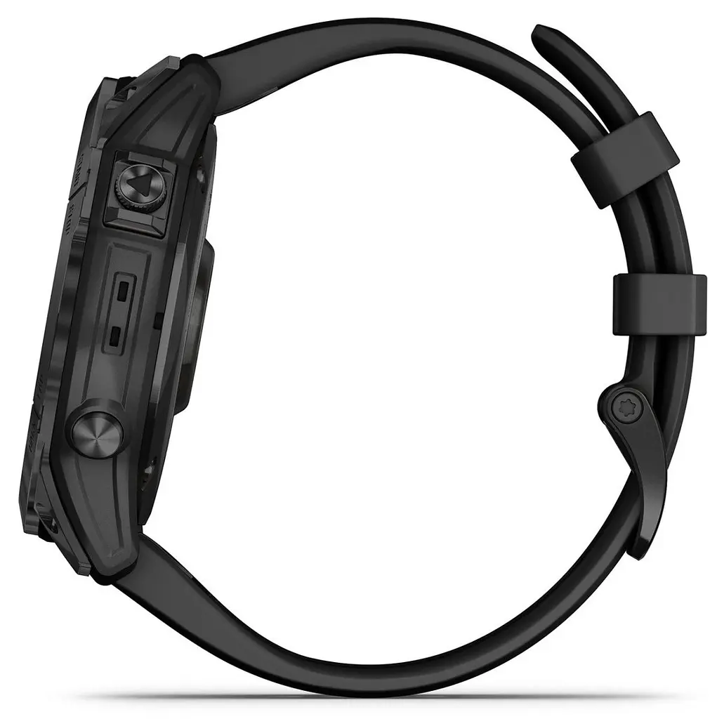 Смарт-годинник Garmin Fenix 7X Sapphire Solar Edition Black DLC Titanium with Black Band (010-02541-22/23) [67894] - фото 6
