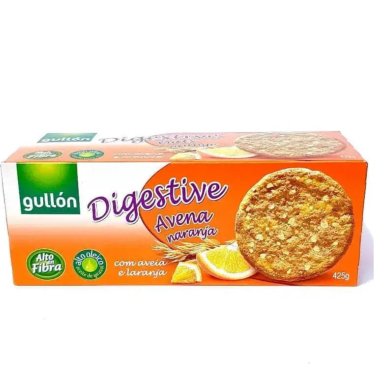 Печиво Gullon Digestive вівсяне з апельсином 425 г (8410376047578)
