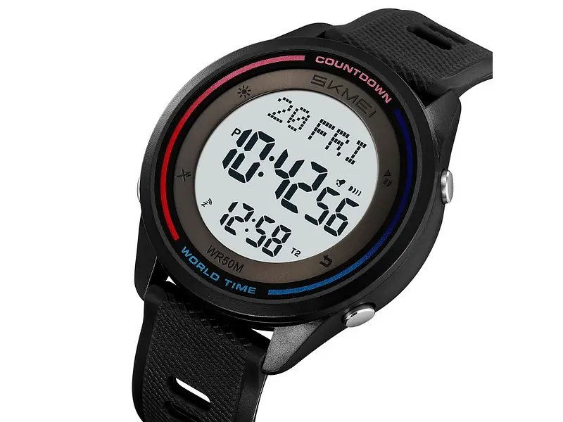 Чоловічий наручний годинник 2348BKWT Black-White Skmei acs0029988 - фото 4