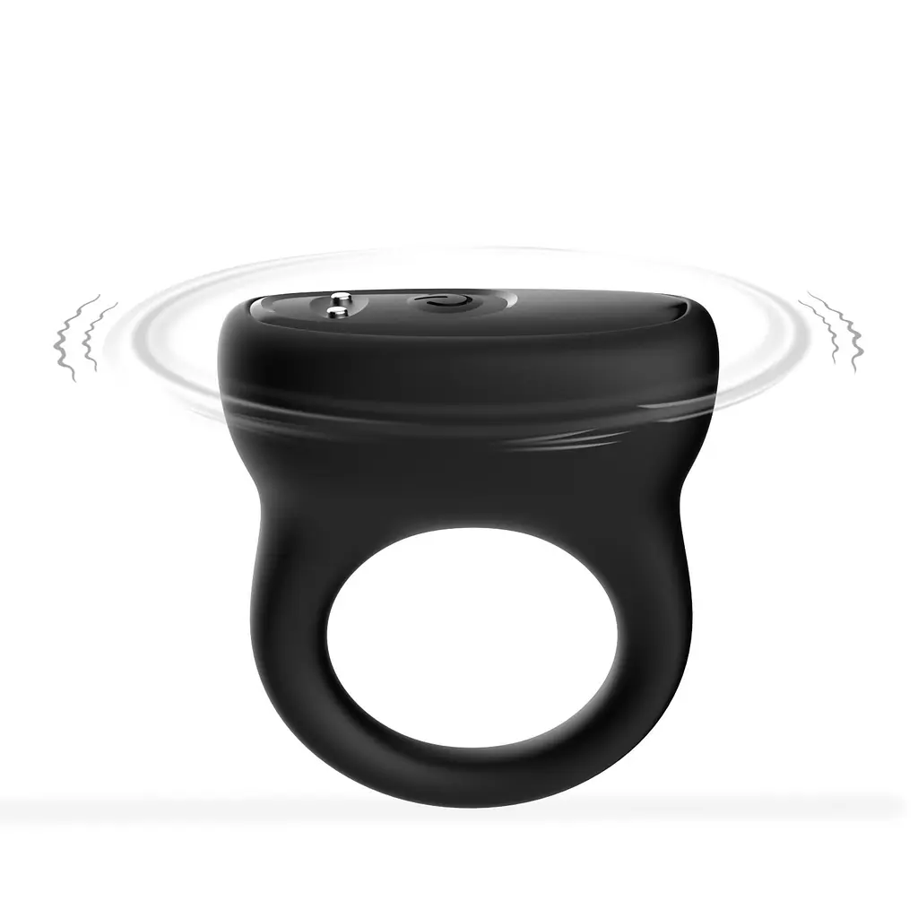 Віброкільце B - Series Joy Oring Black, 6 см (чорний)