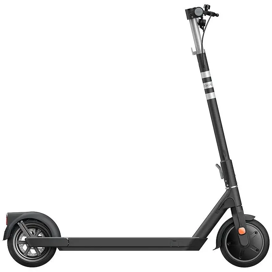 Електросамокат OKAI ES20-NEON 300/600W 36V 9.8Ah 25км/год 40км 8.5" NFC LED дисплей IPX5 складаний чорний - фото 2