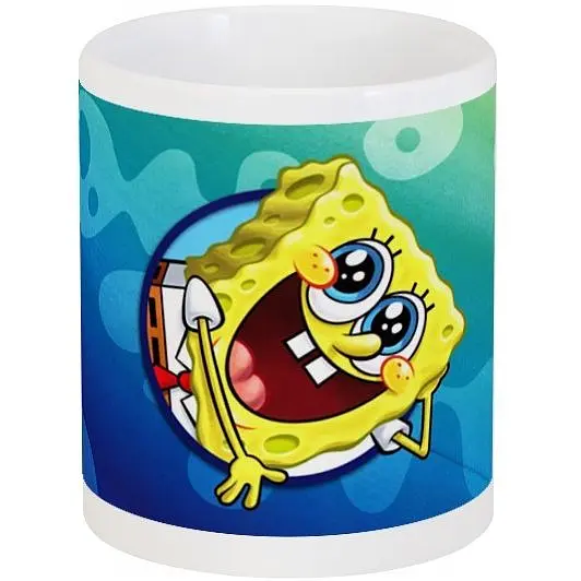 Кухоль GeekLand SpongeBob SquarePants CP 03.164 330 мл білий - фото 3