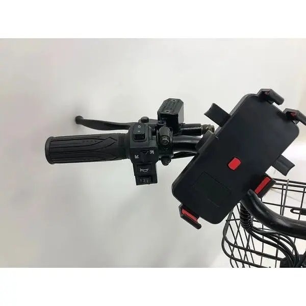 Електровелосипед Minako V4 PRO двомісний 500W/60V/18Ah із заднім амортизатором чорний - фото 6