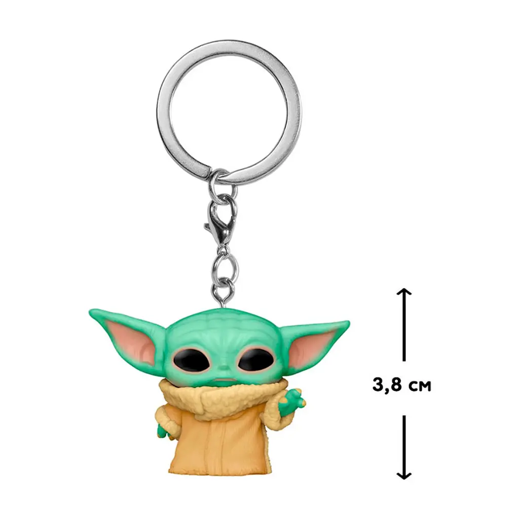 Брелок Funko Pop серії Мандалорець - Малюк Ґрогу (53043) - фото 2