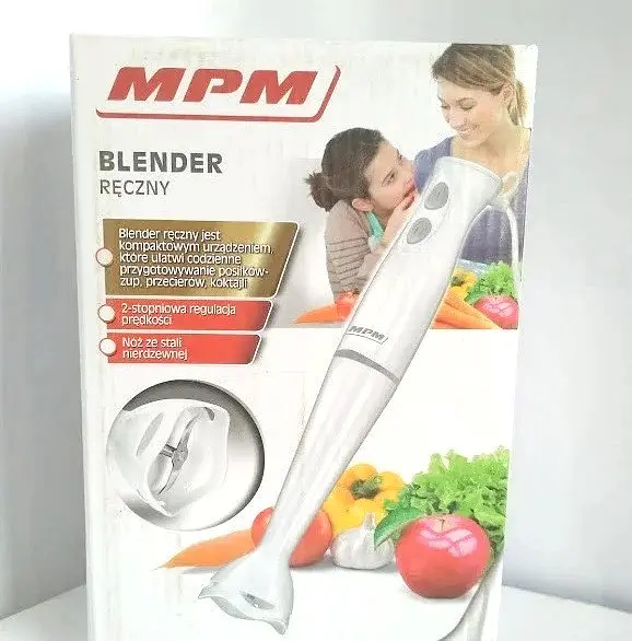 Блендер MPM MBL-18 white - фото 4