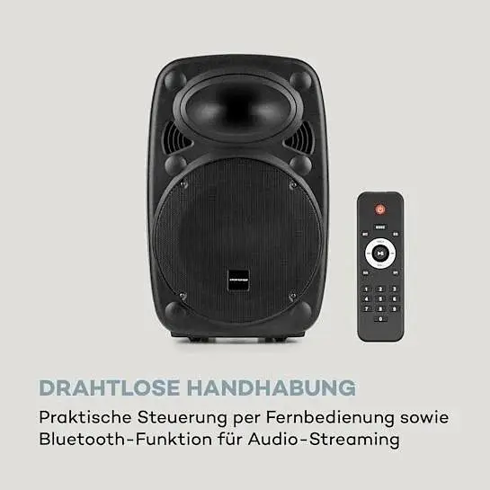 Мобильная акустическая система Auna Streetstar 2.0 15 BT USB/SD/MP3 AUX (10031568) - фото 4