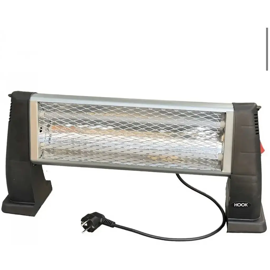 Обігрівач електричний HOOK HK-406 1000W кварцовий - фото 2