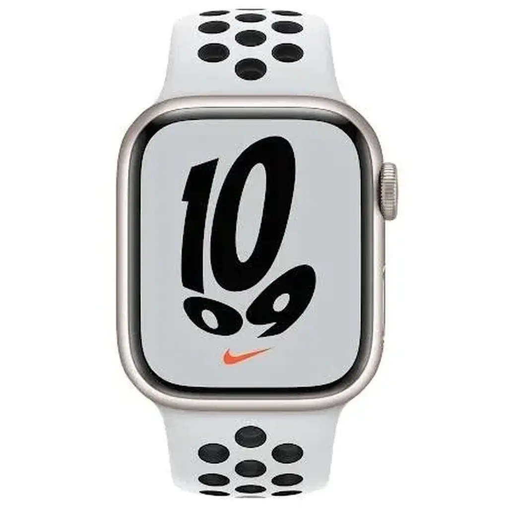Apple Watch Series 7 Nike 41mm Pure Platinum/Black Nike MKN33 UA