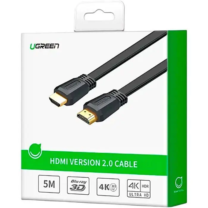 Кабель Ugreen ED015 HDMI to HDMI V2.0 4K 1.5m Black (50819) [158348] - фото 3