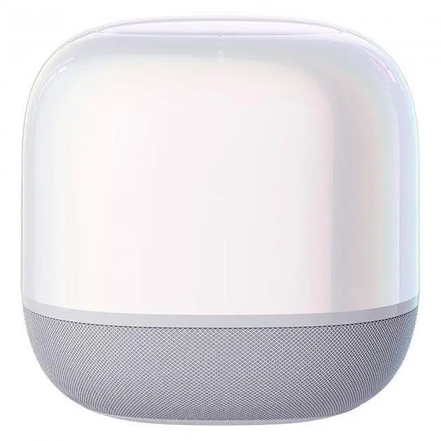 Портативная акустика Baseus AeQur V2 Wireless Speaker Moon 30 часов беспроводная белая - фото 3