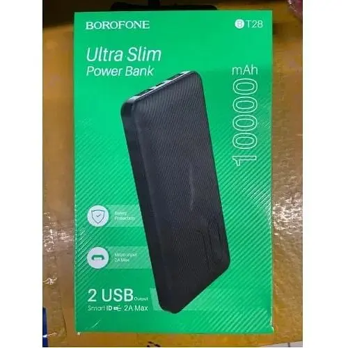 Внешний аккумулятор Borofone bt28 Beneficial mobile power bank 10000 мАч черный - фото 4