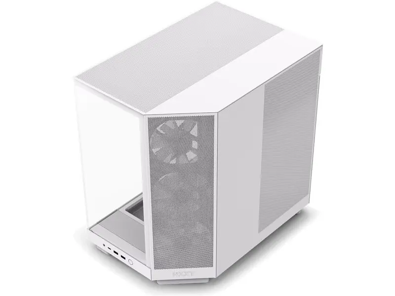 Корпус NZXT H6 Flow RGB Matte White (CC-H61FW-R1) - фото 3