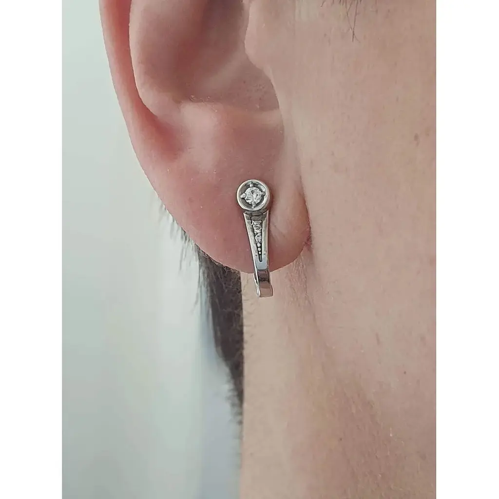 Золоті сережки Гаразд з фіанітами. 3533563 - фото 2