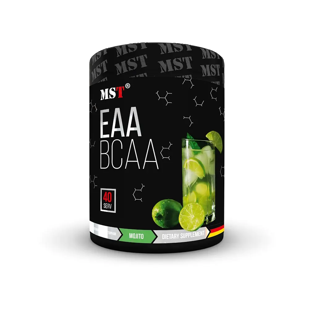Амінокислота MST Nutrition BCAA EAA Zero, 520 грам - Мохіто
