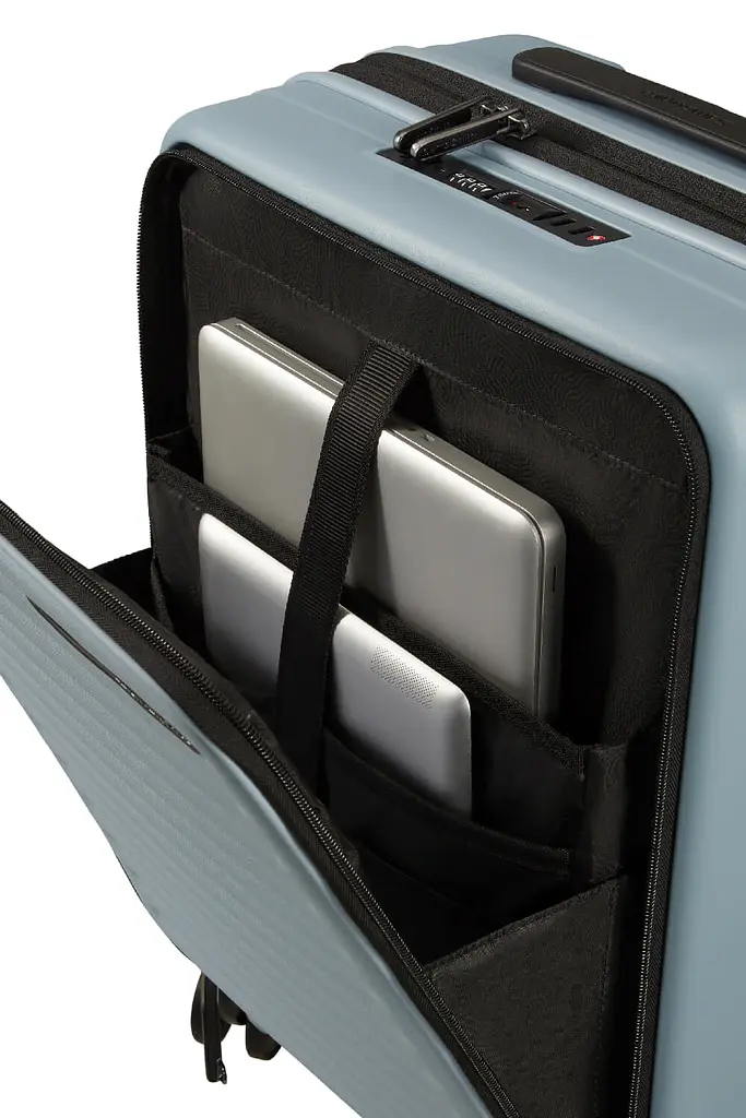 Валіза 55 Samsonite RESTACKD FOG BLUE 55x40x23(26) KO6*31002 - фото 4