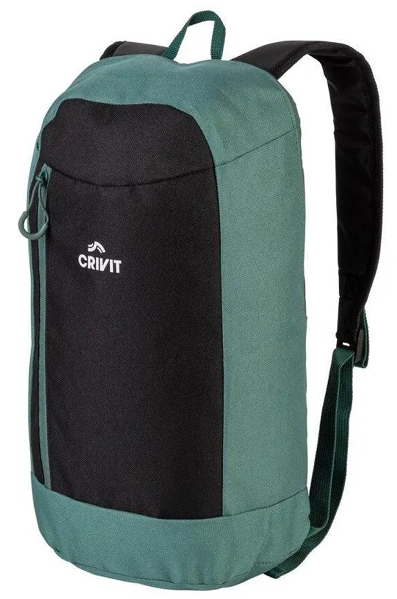 Рюкзак невеликий міський 10L Crivit Mini Черный с зеленым - фото 2