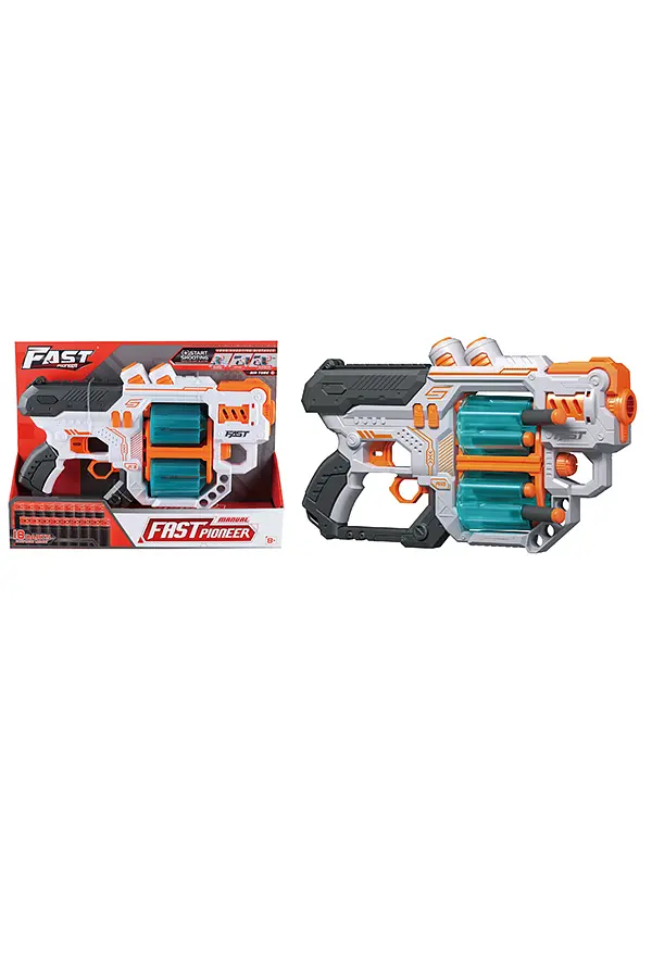 Іграшковий пістолет з м'якими набоями Fast & Turbo BH704 ЦБ-00238906