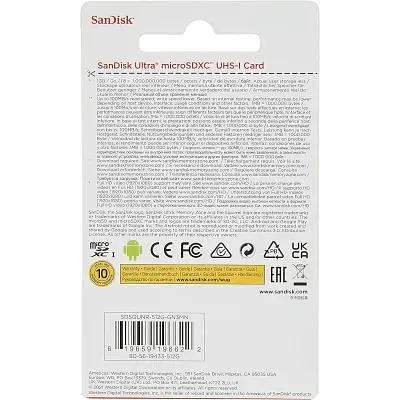Карта памяти SanDisk 512GB microSDXC class 10 UHS-I Ultra (SDSQUNR-512G-GN3MN) - фото 3