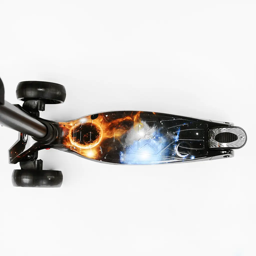 Самокат Maxi Best Scooter 59х15х30 см Різнобарвний 000231321 - фото 4