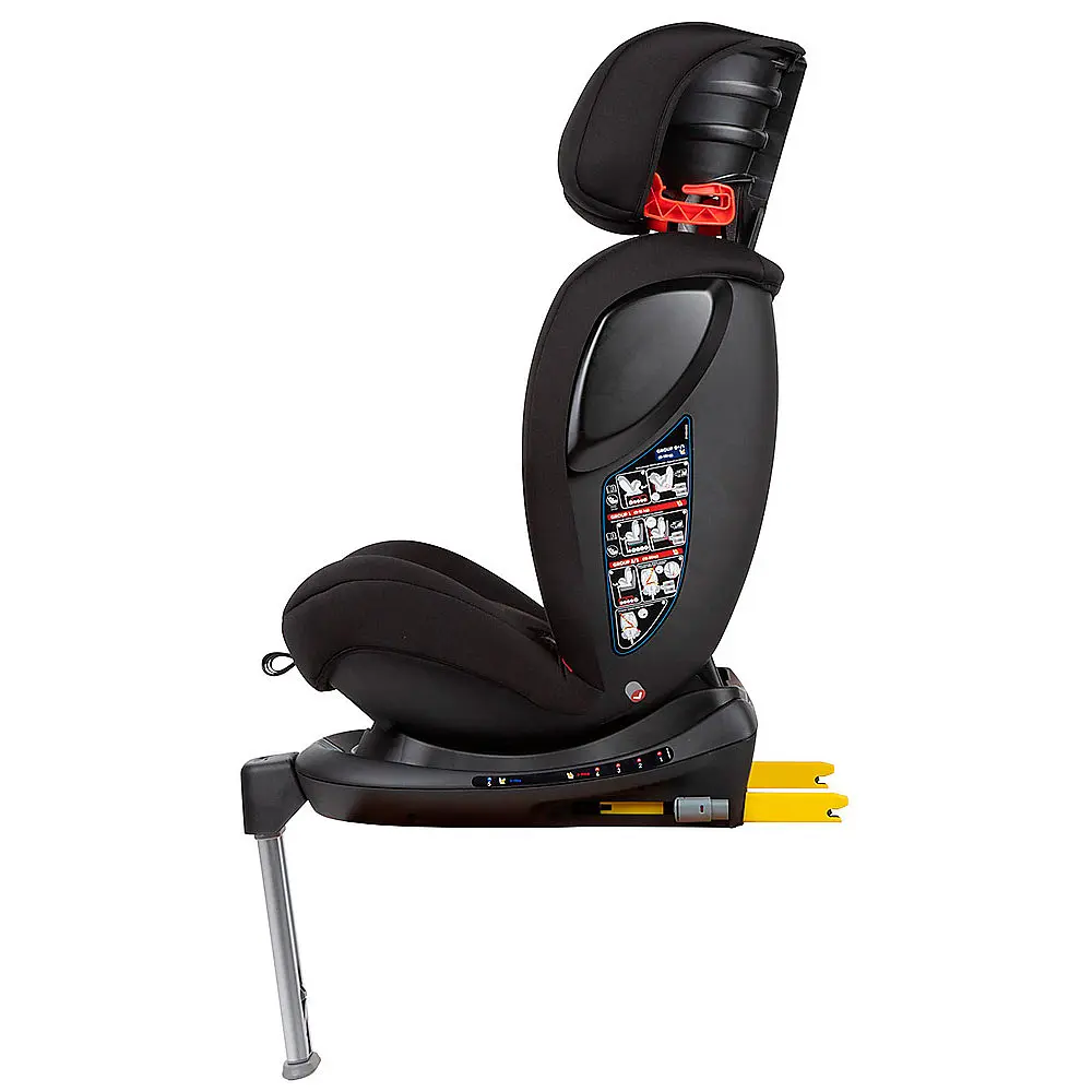 Автокрісло Bebe Confort EvolveFix Night Black, чорне (8048392210) - фото 4