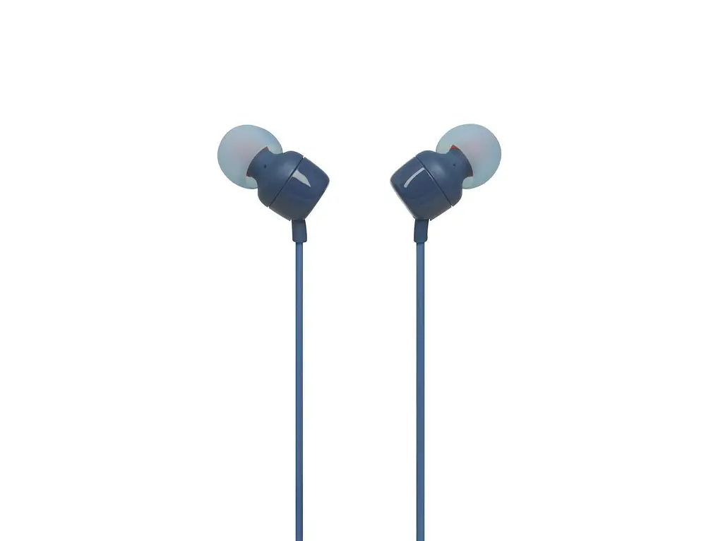 Навушники з мікрофоном JBL T110 JBLT110BLU Blue - фото 3