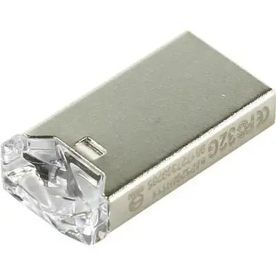 USB флеш накопичувач Apacer 64GB AH111 Crystal USB 2.0 (AP64GAH111CR-1) - фото 3