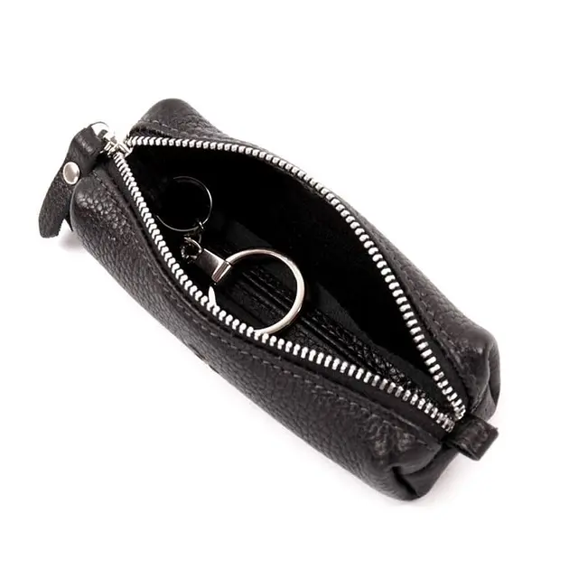 Кожаная мужская ключница GRANDE PELLE 5х15х3.5 см acs0027527 - фото 4