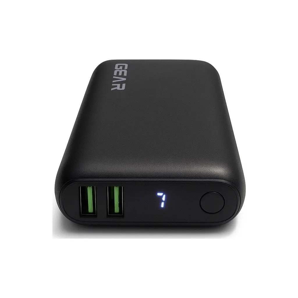 Батарея універсальна GEAR 10000mAh, PD/22.5W, black (WP942P) - фото 2