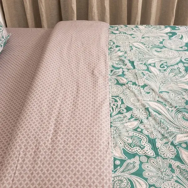 Постільна білизна двоспальне Viluta Сатин Twill 654-2 210х175 см - фото 3