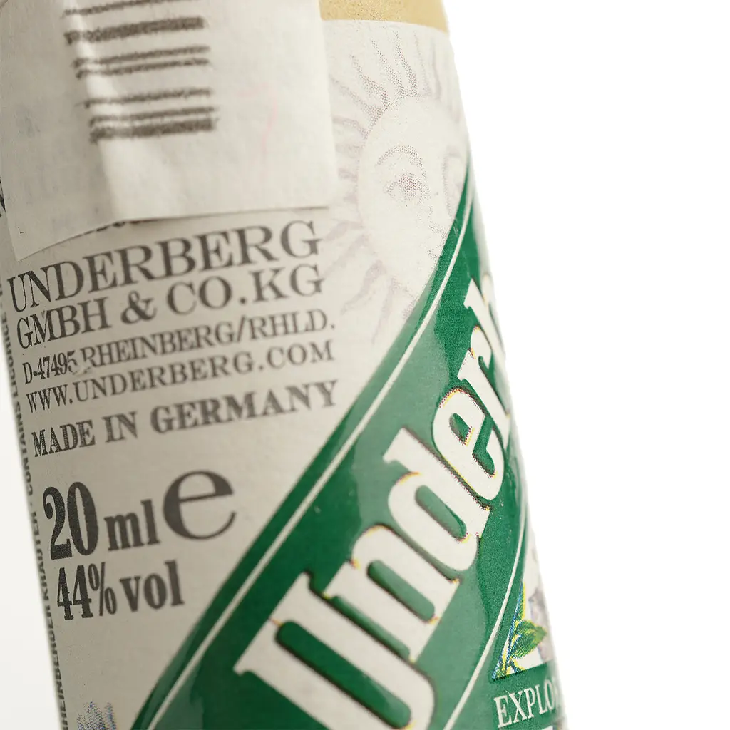 Настойка Underberg Bitter 44% 0.24 л (12 шт. х 0.02 л) - фото 6