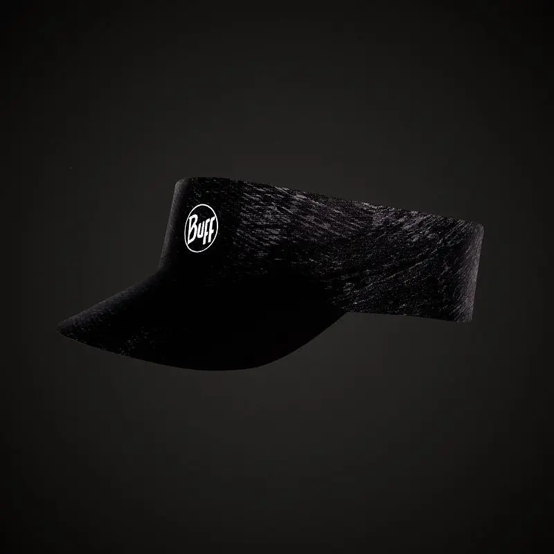 Козырек Buff PACK RUN VISOR rush graphite Черный-Синий - фото 3