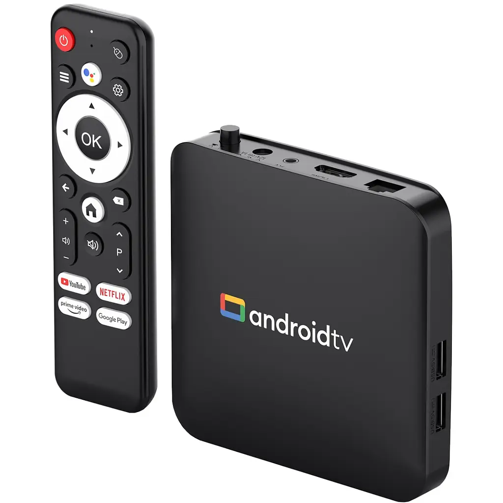 TV Медіаплеєр H96 MAX S905L3 2/16Gb/Amlogic S905L3/Android 14/WiFi 2.4G+5G/LAN:100M - фото 6