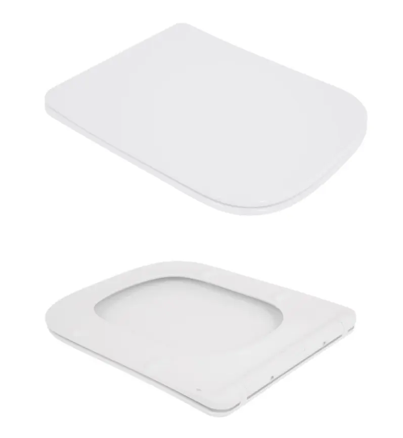 Унітаз підвісний Qtap Crow Rimless, з сидінням Slim Duroplast/ Soft-close/ Quick Release QT05335171RW - фото 5
