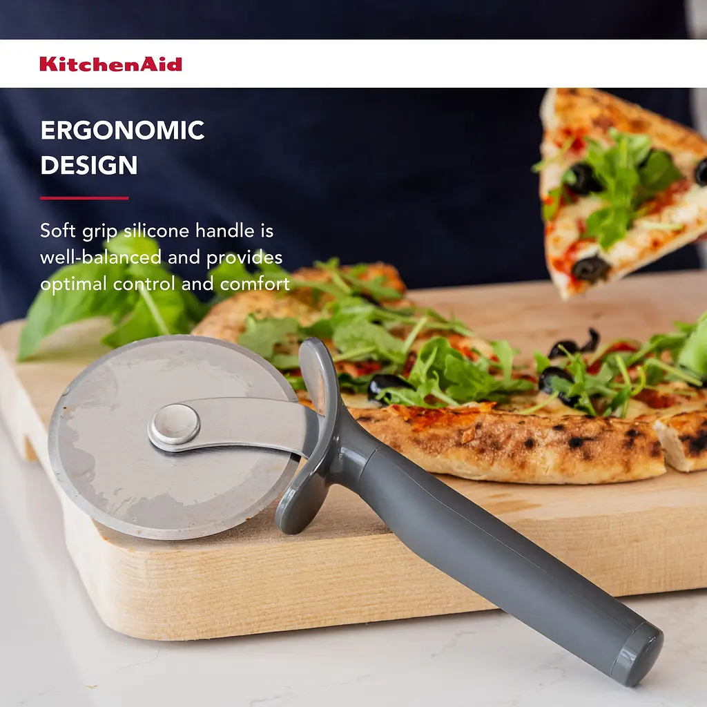 Нож для пиццы KitchenAid Coreline серый (KAS113OHCGG) - фото 7